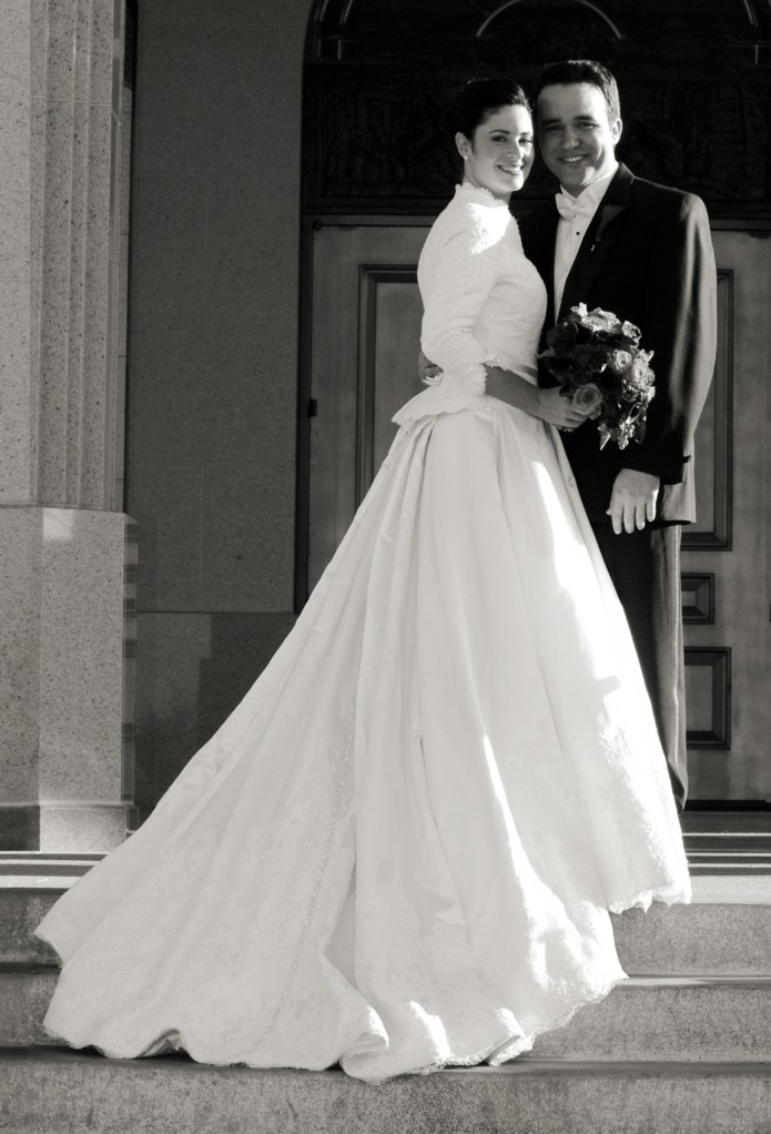 Susanne and her husband.